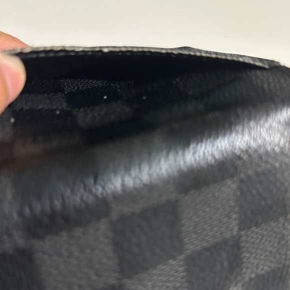 Louis Vuitton monogram eclipse pocket organizer card holder 100% AUTHENTIC - Picture 10 of 10